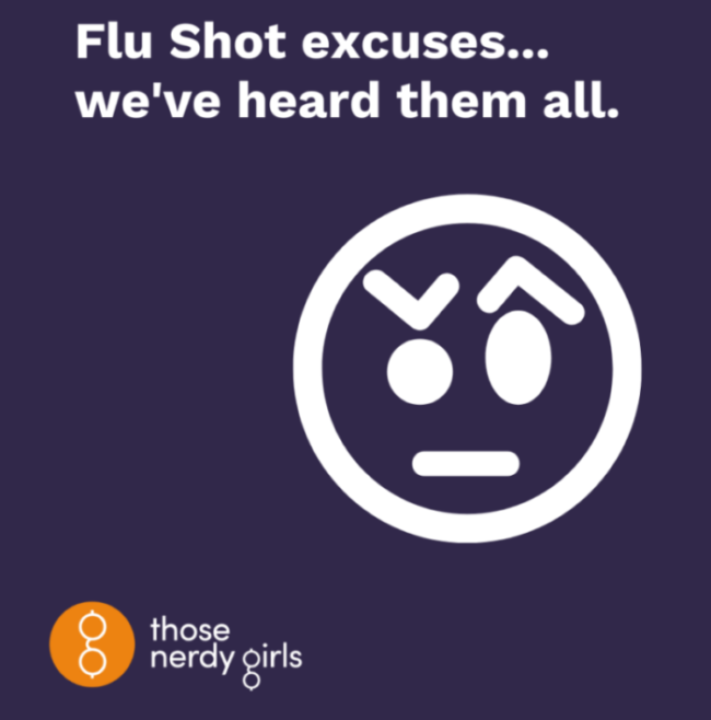 Flu vaccine excuses… we’ve heard them all.